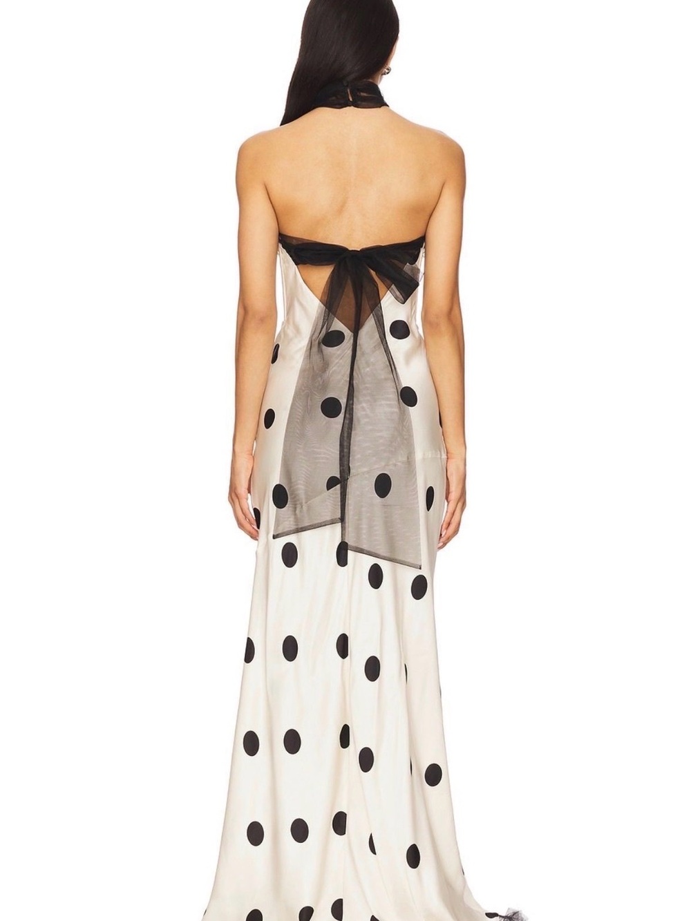 REVOLVE For Love & Lemons Polka Dot Gown NWT XS - Picture 2 of 2